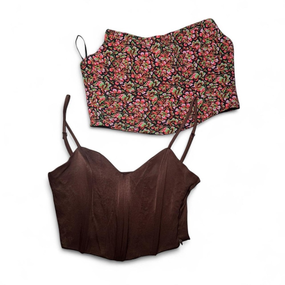 zara corset top bundle